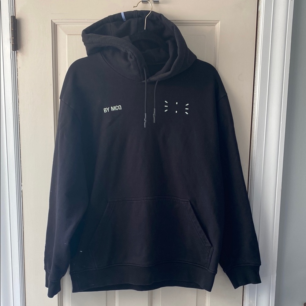 Alexander McQueen Black Hoodie for Men
